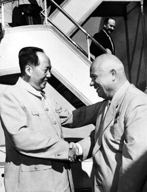 毛泽东与赫鲁晓夫