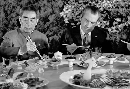 欢迎尼克松总统的神秘晚宴