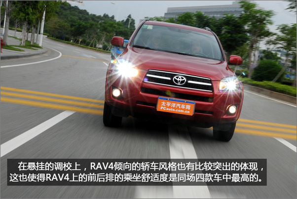 对比试驾4款城市SUV