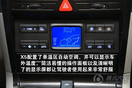 威麟X5 2.0TCI舒适型 重点图解