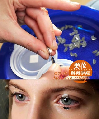 美人鱼出水 bling眼泪美妆