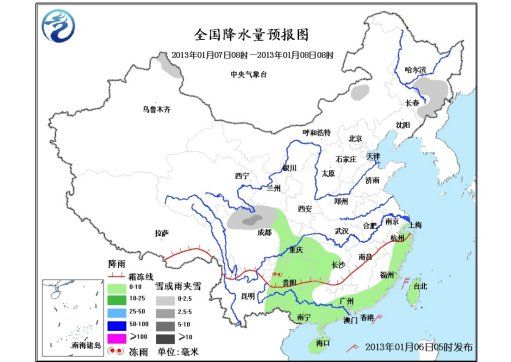 未来48小时全国天气预报