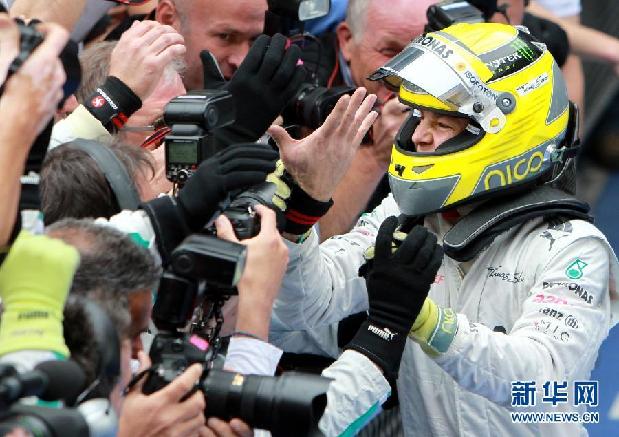 （体育）（8）赛车——F1中国大奖赛：罗斯伯格夺冠