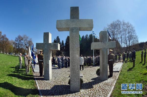 （国际）（1）爱沙尼亚二战老兵纪念胜利日