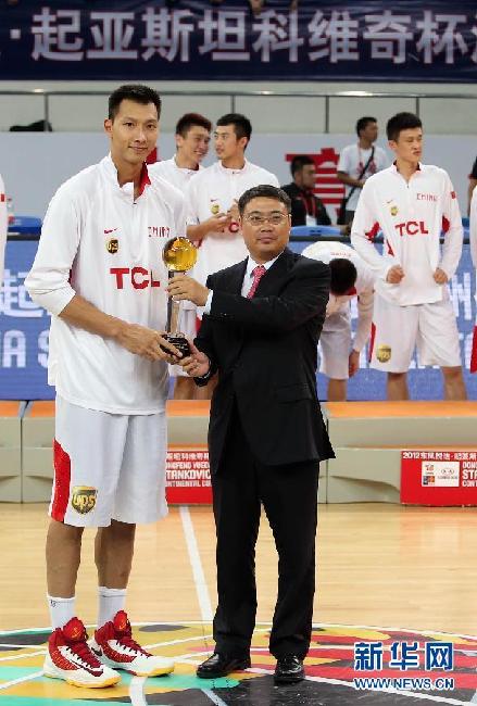 （体育）（1）篮球——斯坦科维奇杯：中国夺冠