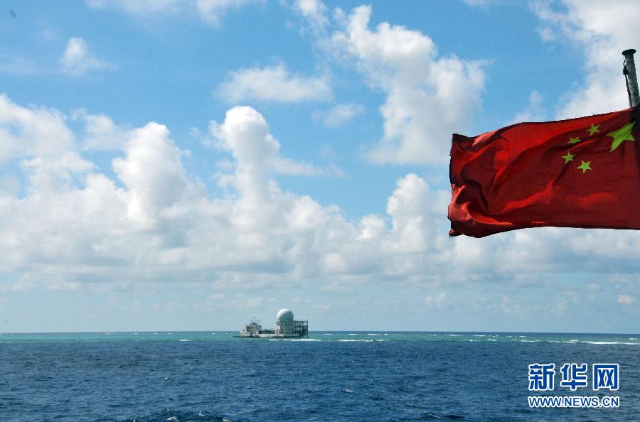 （XHDW）（6）中国渔船船队抵达南沙渚碧礁