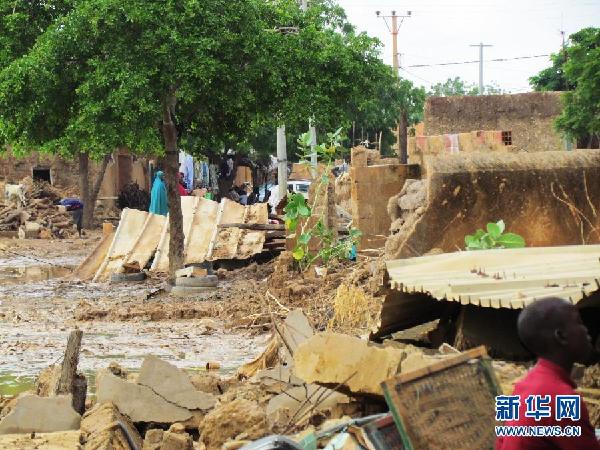 （国际）（3）尼日尔暴雨引发洪水泛滥致47人死亡