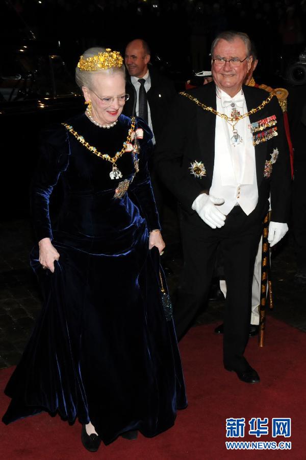 （国际）（1）丹麦女王举办新年晚宴