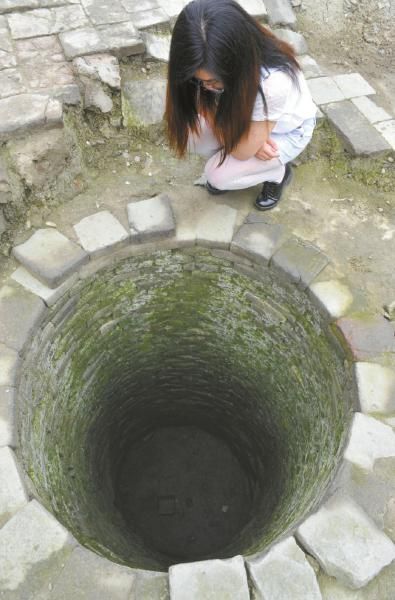 唐代院落遗址中，一口宋代水井保存完好